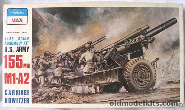 Peerless-Max 1/35 US Army 155mm M1-A2 Carriage Howitzer - (M1A2), 3502 plastic model kit
